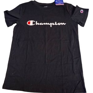 Champion short sleeve black T-shirt boys size medium NWT